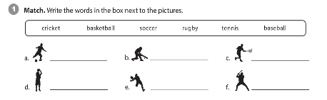 Soạn Anh 6 Unit 1 Worksheet SGK