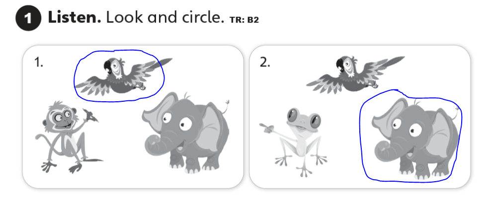 Giải Tiếng Anh lớp 2 Unit 0 trang 2 3 SBT