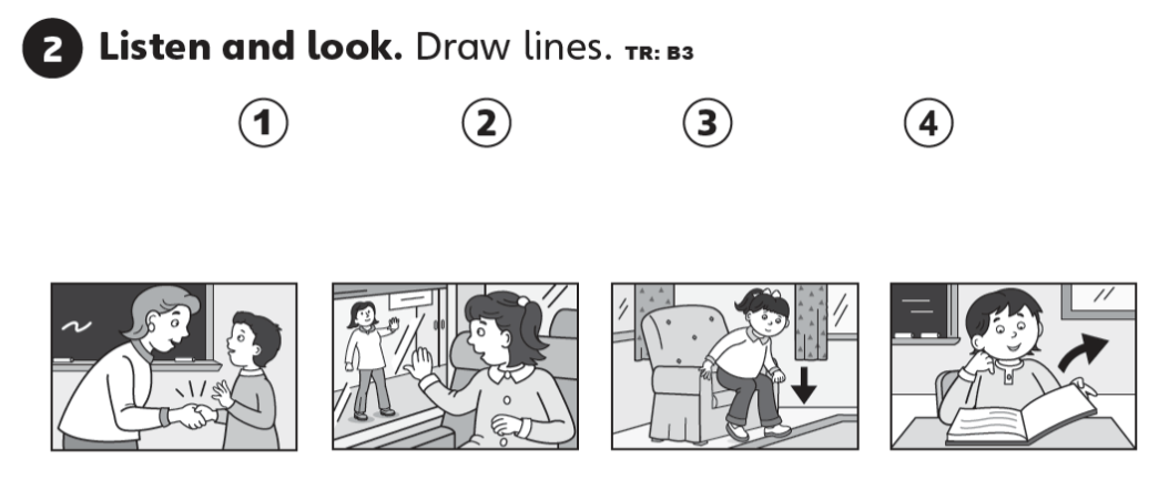 Giải Tiếng Anh lớp 2 Unit 0 trang 2 3 SBT