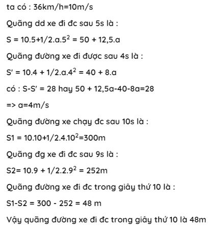 Chuyển động thẳng biến đổi đều
