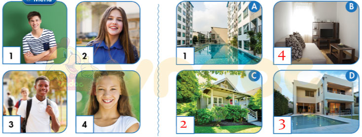 Sách bài tập tiếng Anh lớp 6 Unit 1 Lesson 1