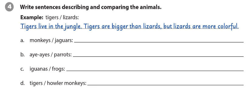 Soạn Anh 6 Unit 2 Worksheet SGK