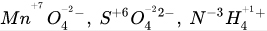 X&aacute;c định số oxi h&oacute;a của c&aacute;c nguy&ecirc;n tố trong hợp chất, đơn chất v&agrave; ion