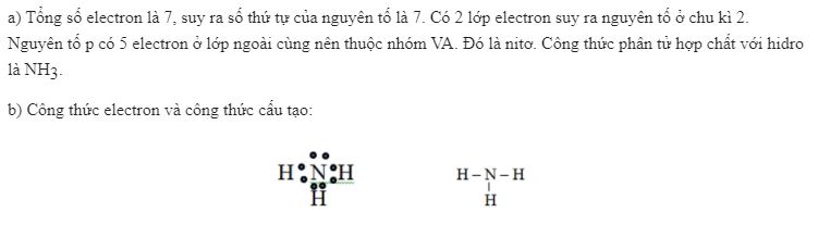 X&aacute;c định vị tr&iacute; của nguy&ecirc;n tố trong bảng tuần ho&agrave;n