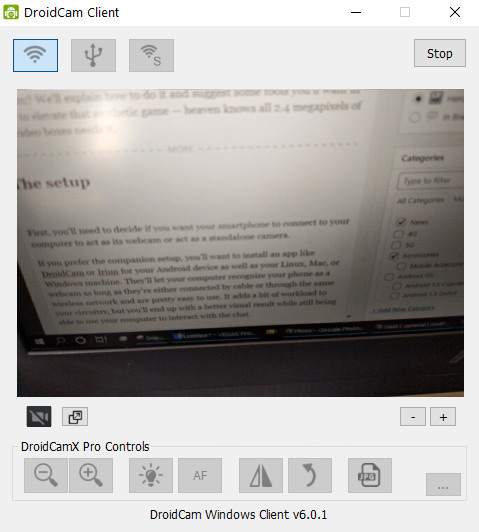 Cách biến điện thoại thành webcam khi dùng Zoom