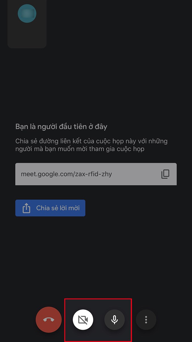 Cách sử dụng Google Meet trên điện thoai