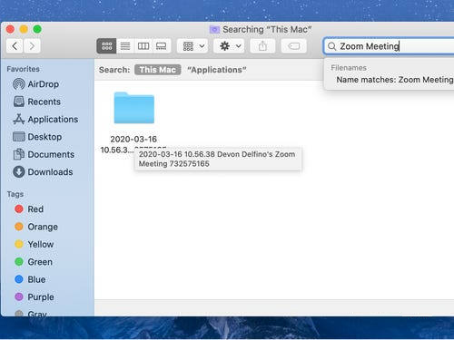 Cách tìm lại bản ghi của Zoom sau buổi học