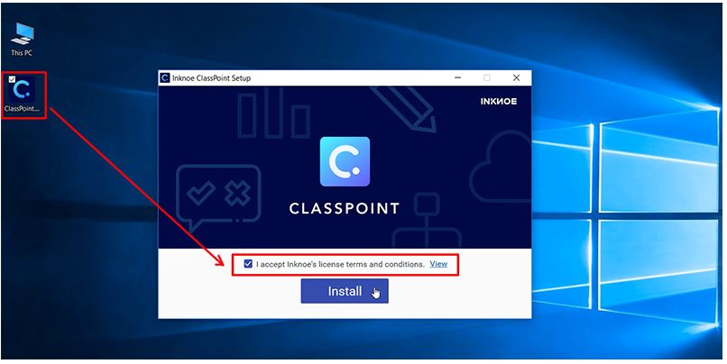Hướng dẫn sử dụng Classpoint