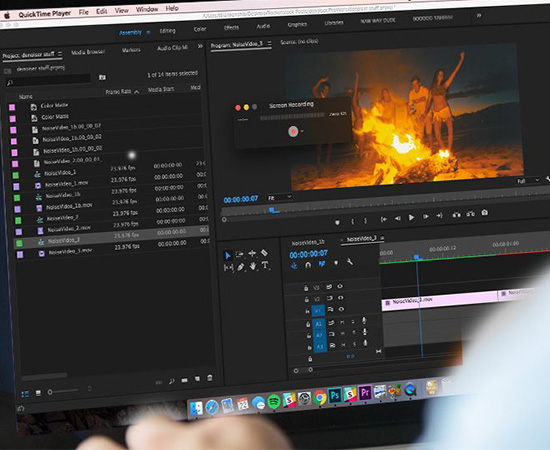 Cách quay màn hình Macbook có tiếng đơn giản với phần mềm QuickTime