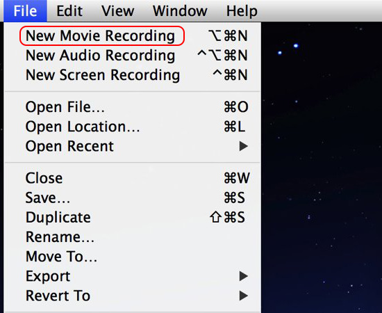 Cách quay màn hình Macbook có tiếng đơn giản với phần mềm QuickTime