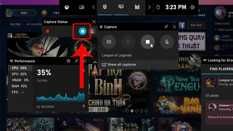 Quay màn hình máy tính Windows 10