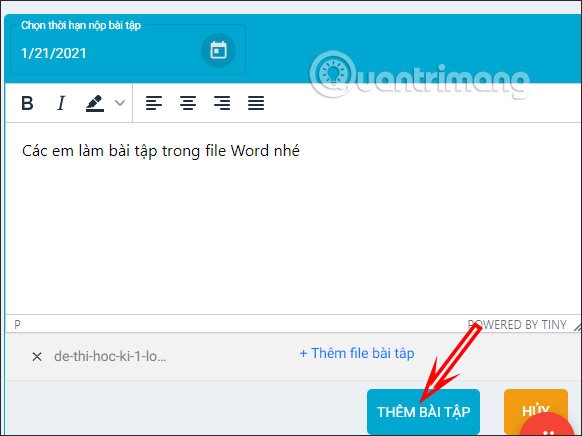 Cách dùng Azota giao và chấm bài tập online