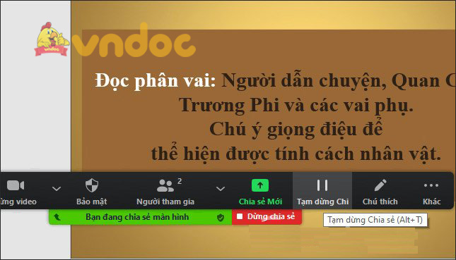 Cách chiếu slide PowerPoint lên Zoom