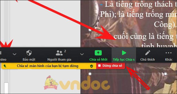 Cách chiếu slide PowerPoint lên Zoom