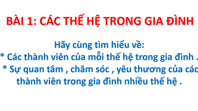 Bài giảng điện tử lớp 2 môn Tự nhiên và xã hội