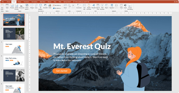 Hướng dẫn cách tạo bài trắc nghiệm với PowerPoint