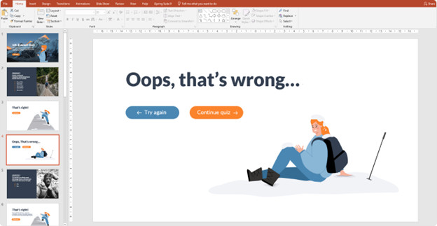 Hướng dẫn cách tạo bài trắc nghiệm với PowerPoint