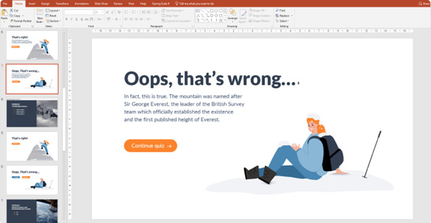 Hướng dẫn cách tạo bài trắc nghiệm với PowerPoint