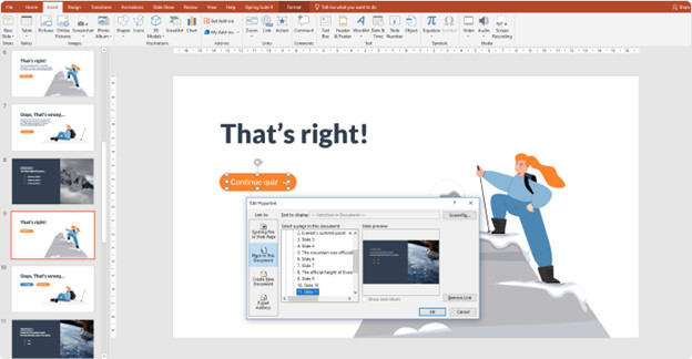 Hướng dẫn cách tạo bài trắc nghiệm với PowerPoint