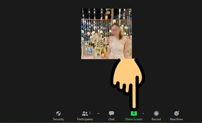 Cách không cho học sinh vẽ trên Zoom