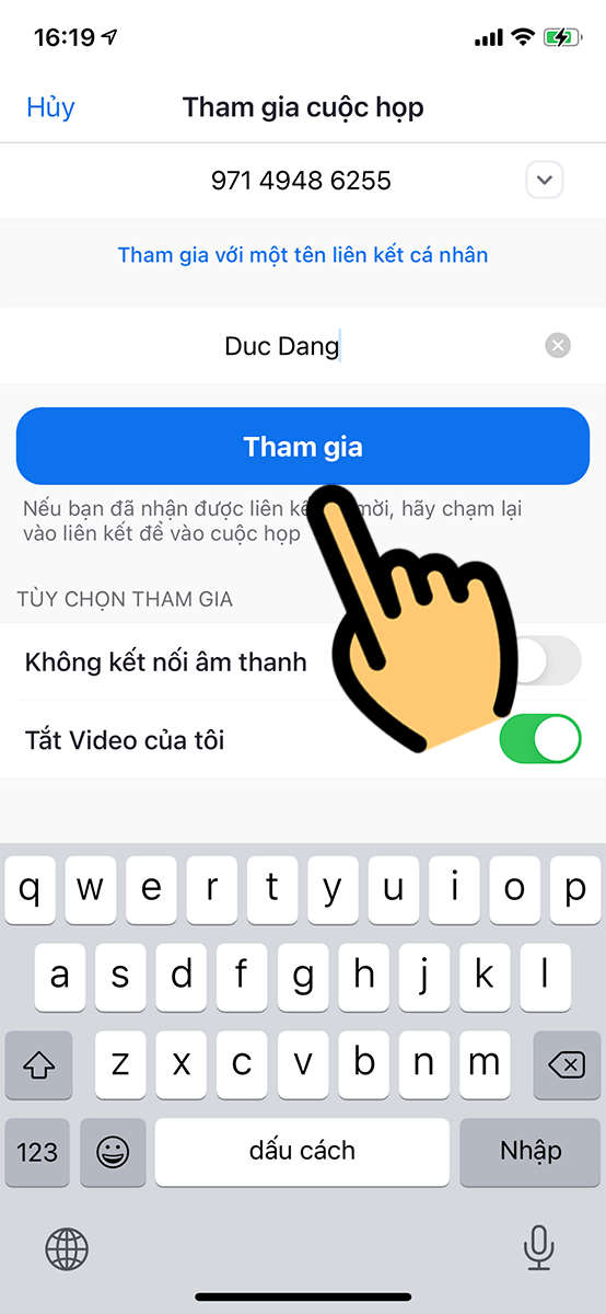 Khắc phục lỗi invalid meeting id trên Zoom