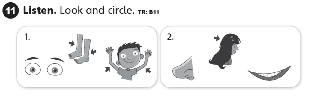 Unit 0 lớp 2 trang 5 SBT