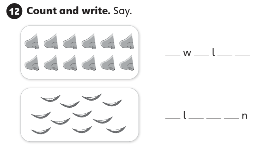 Unit 0 lớp 2 trang 5 SBT