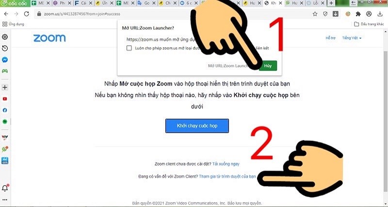 Cách sửa lỗi 1132 trên Zoom