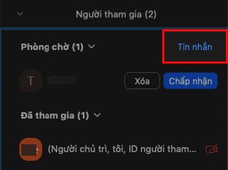 Cách bật, tắt xét duyệt người tham gia trên Zoom