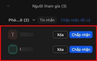 Cách bật, tắt xét duyệt người tham gia trên Zoom