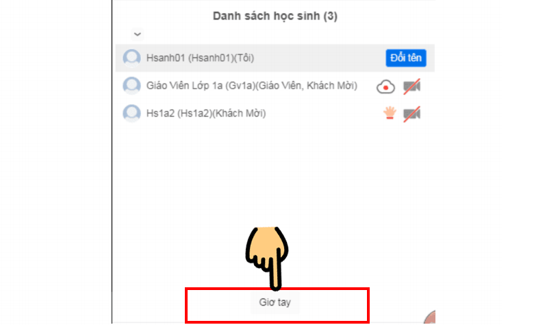 Hướng dẫn học sinh tham gia lớp học ảo trên K12Online
