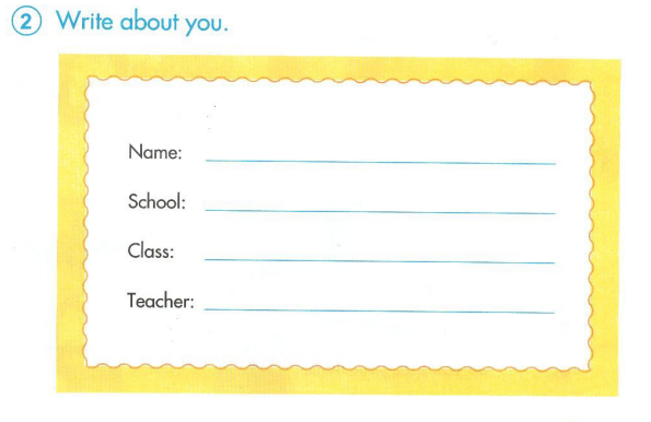 Giải SBT Tiếng Anh 3 Unit 1: Hello