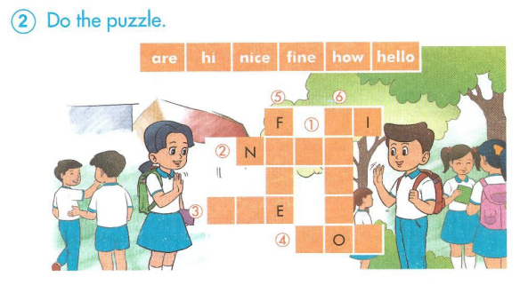 Giải SBT Tiếng Anh 3 Unit 1: Hello