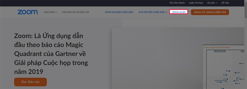 Hướng dẫn cách đăng nhập Zoom trên web