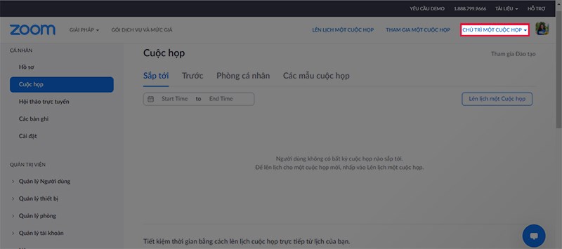 Hướng dẫn cách đăng nhập Zoom trên web