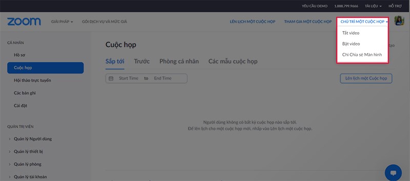 Hướng dẫn cách đăng nhập Zoom trên web