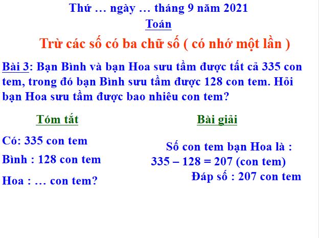 Bài giảng điện tử lớp 3