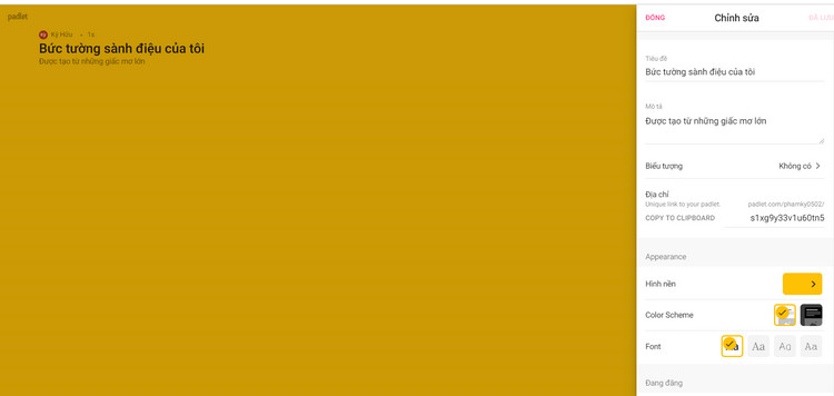 Hướng dẫn tạo Padlet