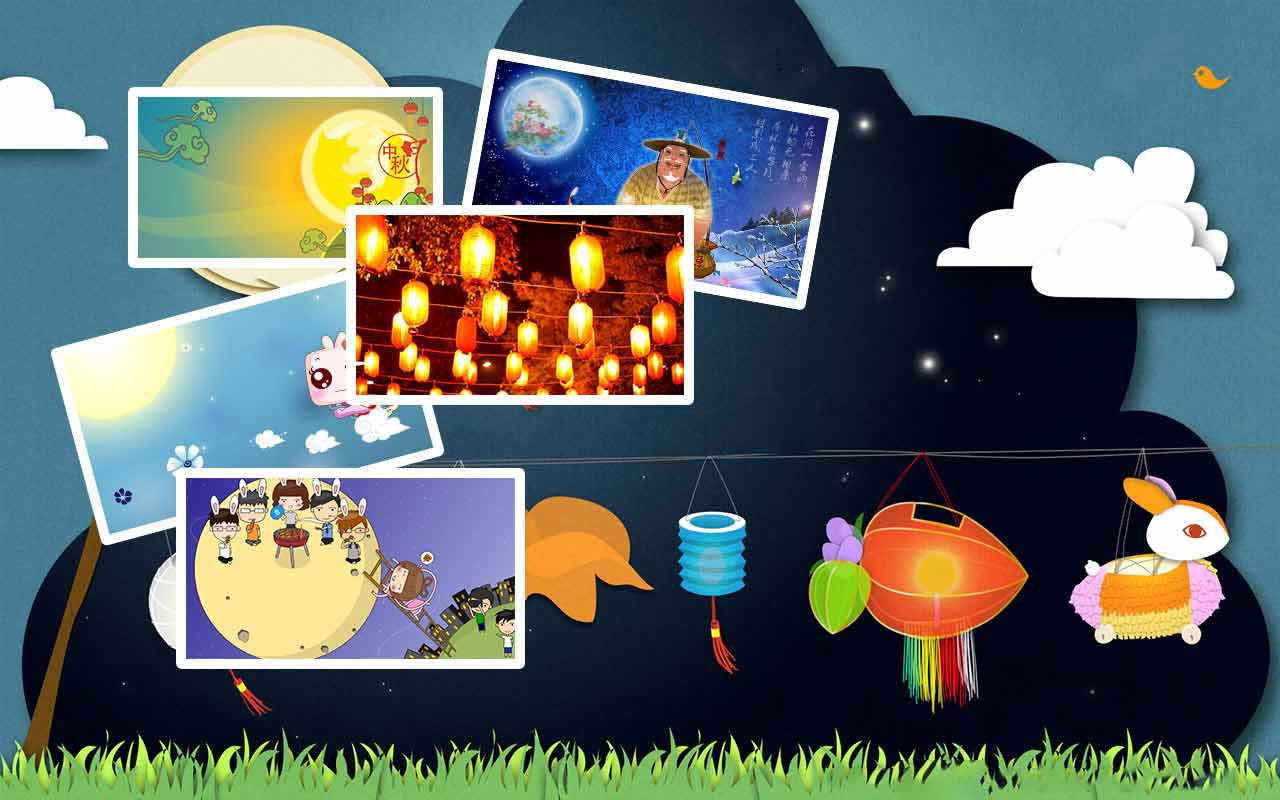 Mẫu phông Tết Trung thu 2021 đẹp nhất