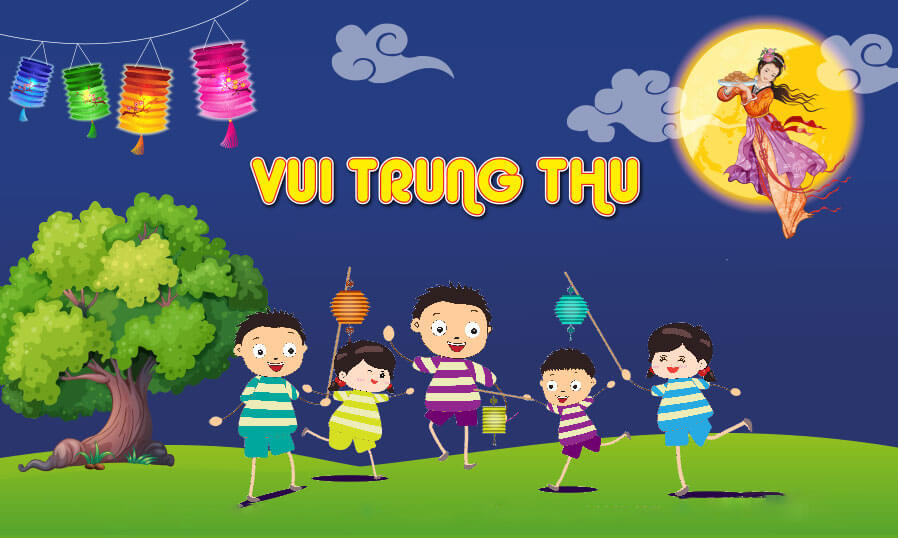 Mẫu phông Tết Trung thu 2021 đẹp nhất