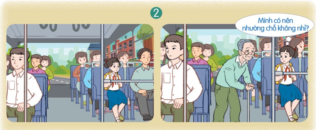 Review 2 lớp 6 Việc tốt, lời hay trang