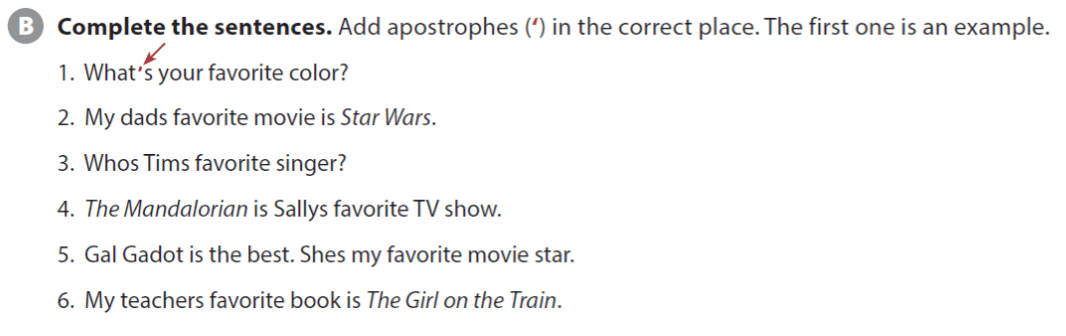 Giải Anh 6 Unit 1 Language Focus Extra Practice SBT