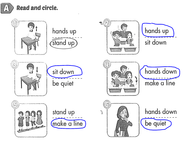 Giải SBT I-learn Smart Start 3 Unit 1 Lesson 1