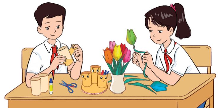 Review 2 lớp 6 Quan tâm đến người thân trang