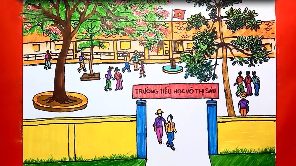 Tả ngôi trường của em