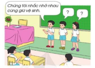 Tự nhiên xã hội lớp 2 bài Ôn tập và đánh giá - Chủ đề Trường học