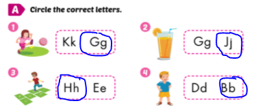 Giải i-Learn Smart Start 2 Getting Started Lesson 3 SBT