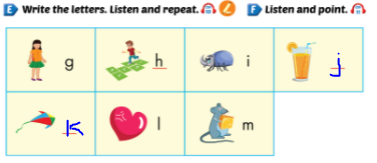 Giải i-Learn Smart Start 2 Getting Started Lesson 3 SGK