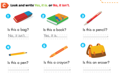 Giải SBT i-Learn Smart Start 3 Unit 2 Lesson 2