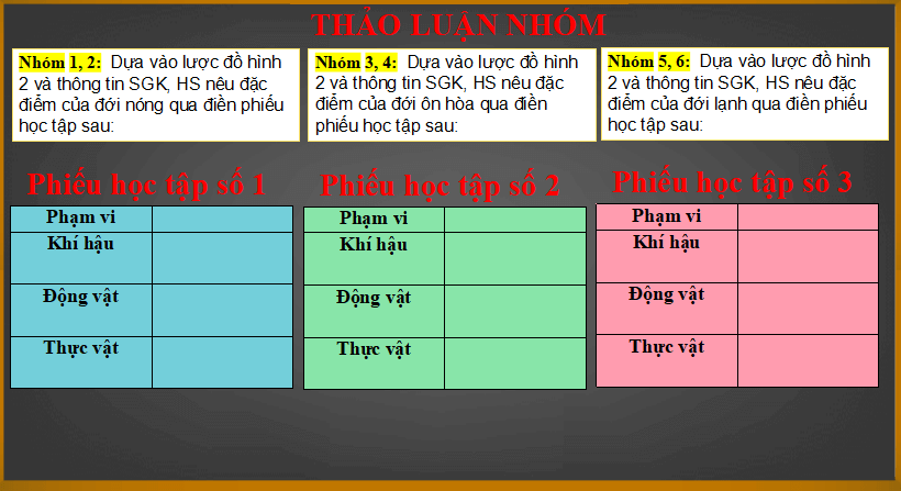 Bài giảng môn Địa lý lớp 6